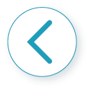 a blue arrow within a white circle with a blue outing pointing left