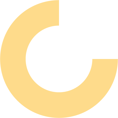 Yellow half circle